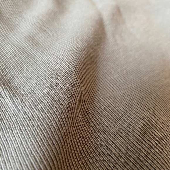Ribbed grey t-shirt - Picture 3 of 3